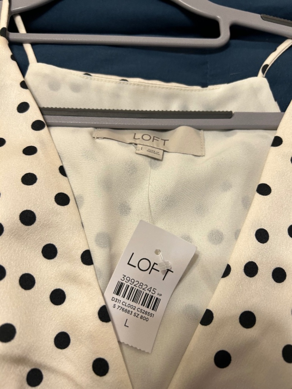 Cute Loft black and white dot bubble bottom top